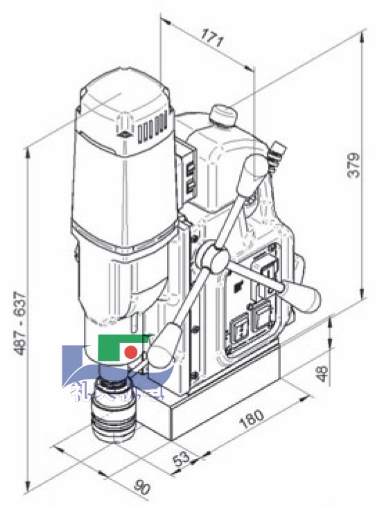 MAB 525 SB  升級版旋轉底座